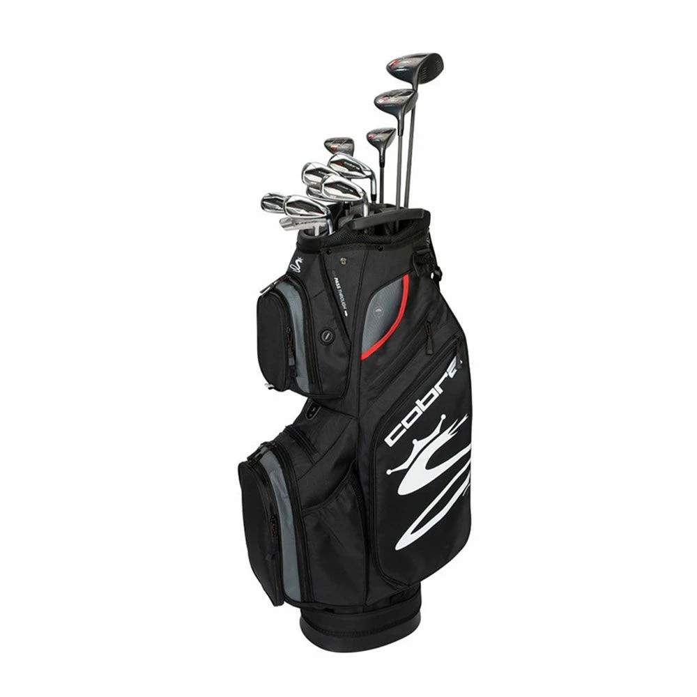 Cobra Men's Air-X Steel Golf Set - Right Hand - Regular Flex - 12 Clubs + Bag 3 Cobra Men's Air-X Steel Golf Set - Right Hand - Regular Flex - 12 Clubs + Bag