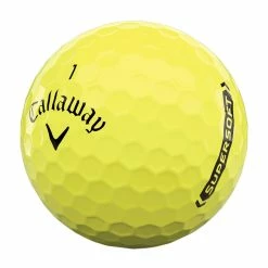 Callaway Supersoft Golf Balls - Yellow -Clubs Sales callaway supersoft yellow golf balls 3