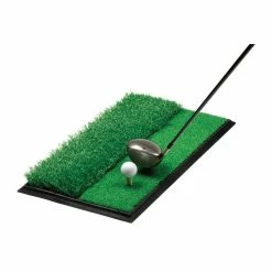 Golfoy Basics Dual Surface 12" X 24" Practice Mat (Rubber Base)