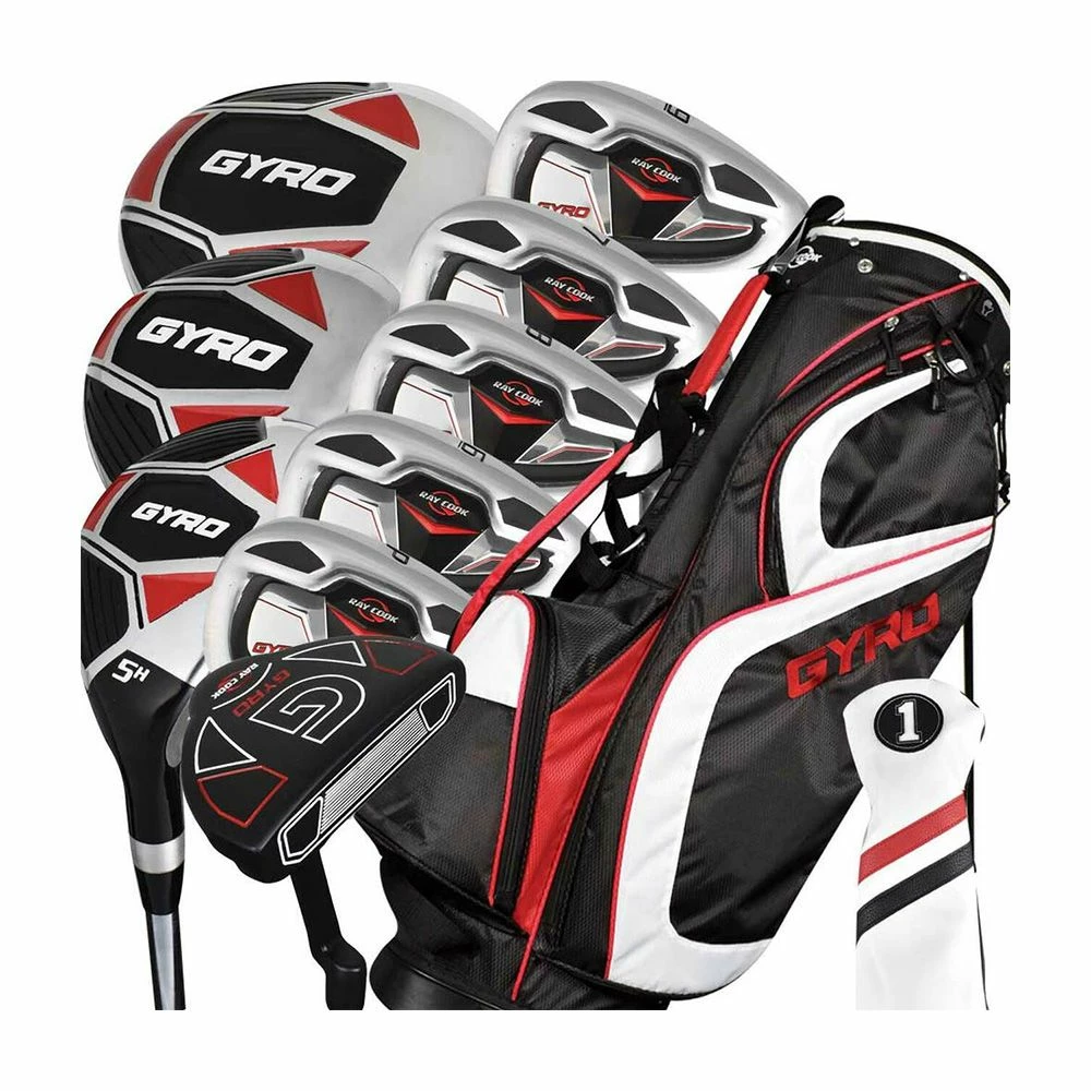Ray Cook Men's Gyro Graphite Golf Set - Right Hand - Regular Flex - 9 Clubs + Bag (Free PGM Wedge) 9 Ray Cook Men's Gyro Graphite Golf Set - Right Hand - Regular Flex - 9 Clubs + Bag (Free PGM Wedge) - Image 7