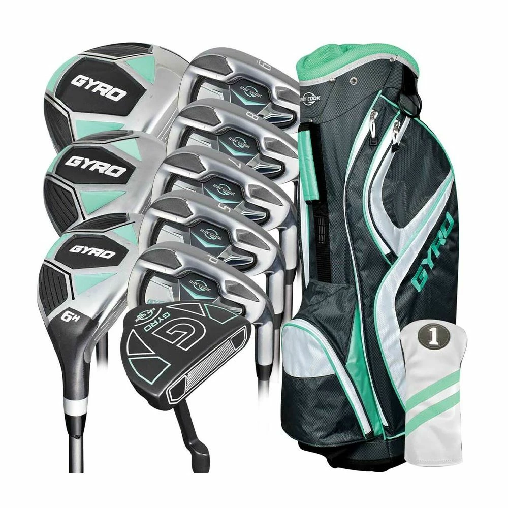 Ray Cook Gyro Women's Graphite Golf Set - Right Hand - Ladies Flex - 9 Clubs + Bag 10 Ray Cook Gyro Women's Graphite Golf Set - Right Hand - Ladies Flex - 9 Clubs + Bag - Image 8
