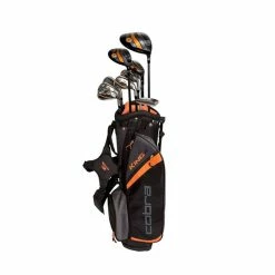 Cobra King Jr Golf Set - Right Hand - 7 Clubs + Bag (Age 10-12 Year)