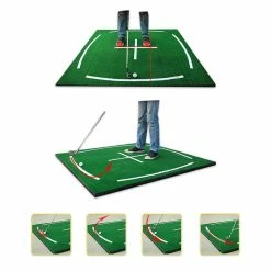 Golfoy Basics PRO Hitting Driving Range Mat (1.5m X 1.5m) -Clubs Sales pgm gc 5