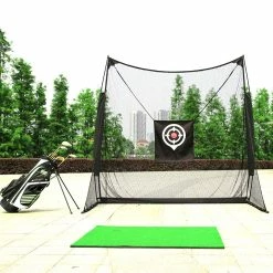 Golfoy Basics Portable Driving Practice Net -Clubs Sales pgm outdoor 6