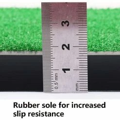 Golfoy Basics Single Surface 12" X 24" Practice Mat (Rubber Base) -Clubs Sales py 3