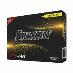 Srixon Z Star Golf Balls - Yellow