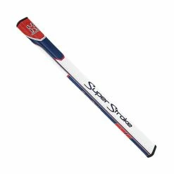 Superstroke Traxion Flatso 17 Putter Grip - Red/White/Blue