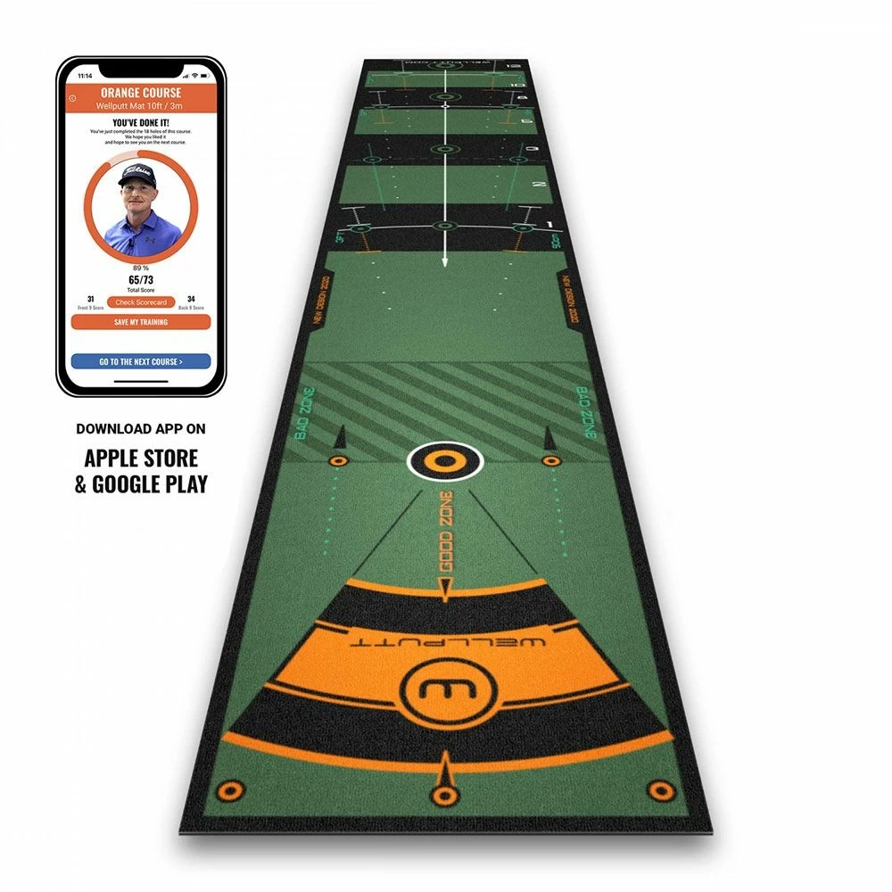 WELLPUTT Advanced Putting Mat 10ft / 3m 3 WELLPUTT Advanced Putting Mat 10ft / 3m