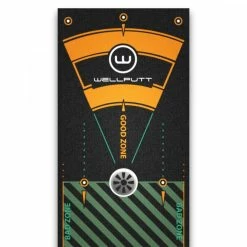 WELLPUTT Advanced Black Putting Mat 13ft / 4m 6 WELLPUTT Advanced Black Putting Mat 13ft / 4m -Clubs Sales wellputt mat 4 2