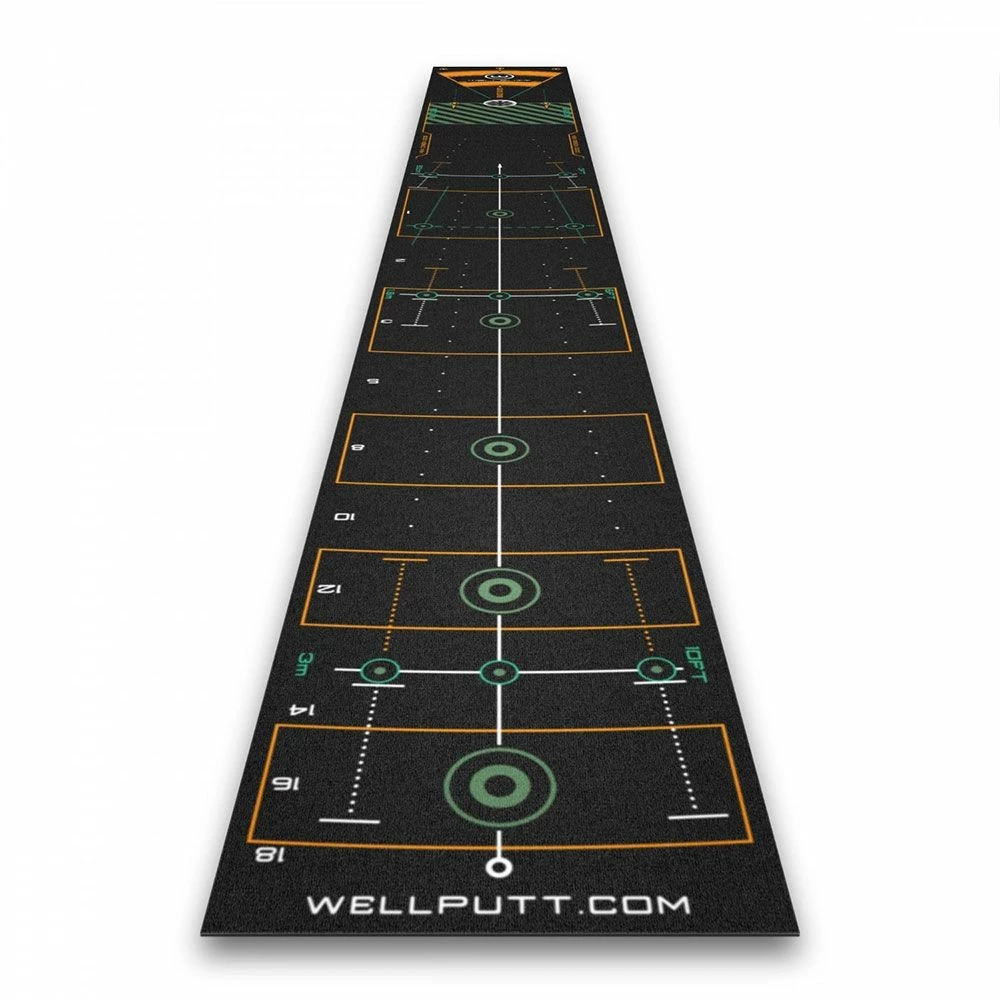 WELLPUTT Advanced Black Putting Mat 13ft / 4m 3 WELLPUTT Advanced Black Putting Mat 13ft / 4m - Image 2