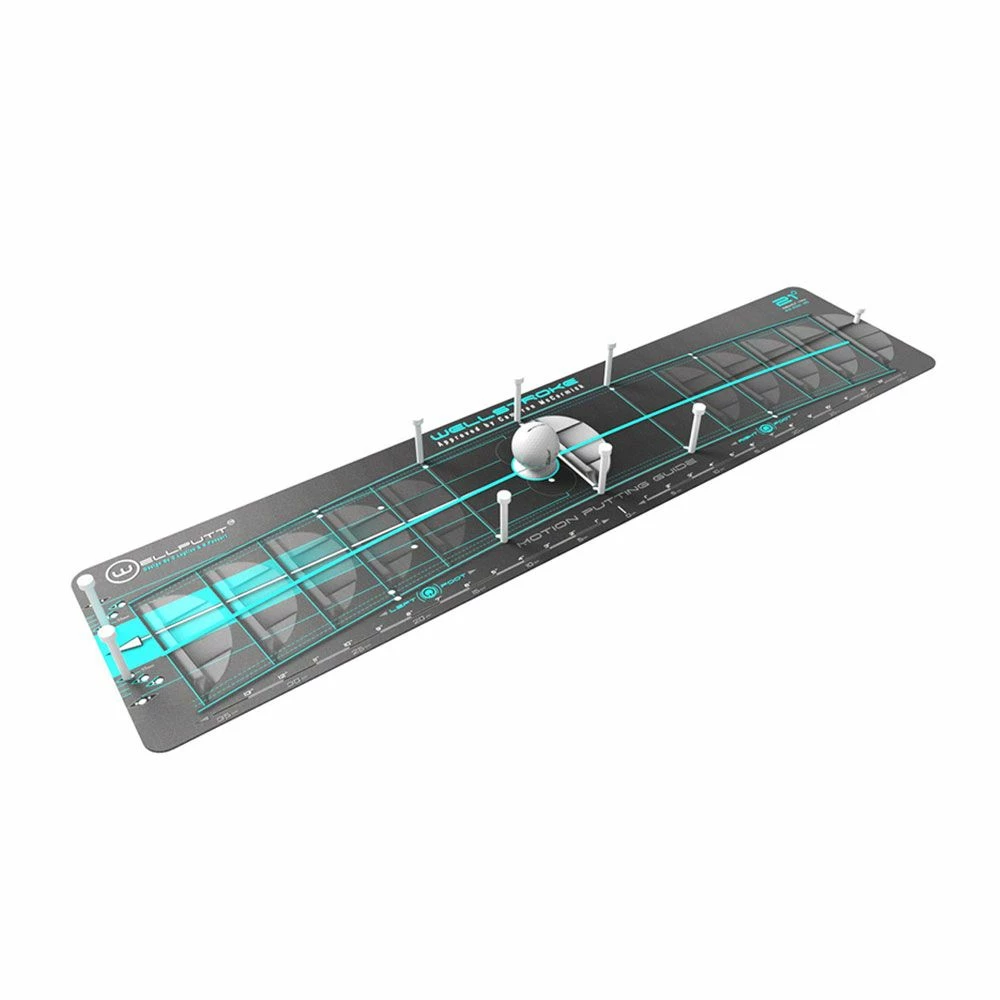 WELLPUTT Wellstroke 21 Degree Putting Guide Mat 6 WELLPUTT Wellstroke 21 Degree Putting Guide Mat - Image 4