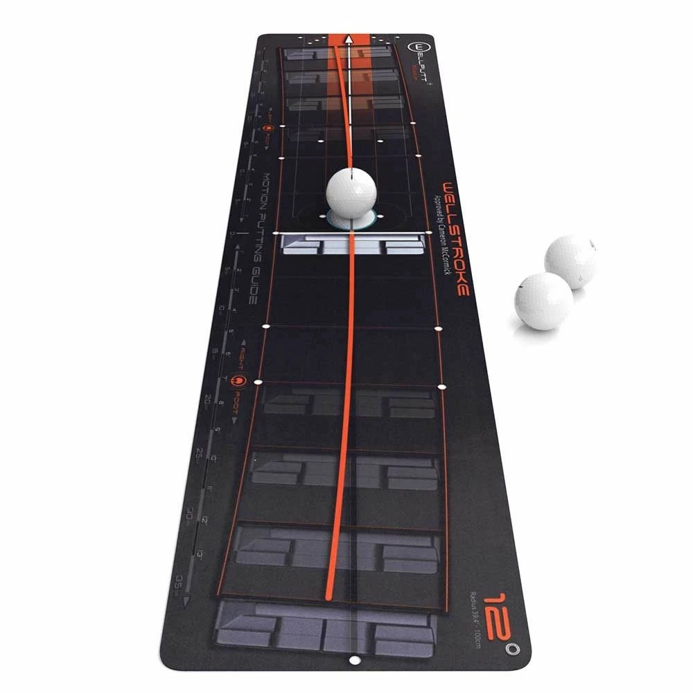 WELLPUTT Wellstroke 12 Degree Putting Guide Mat 4 WELLPUTT Wellstroke 12 Degree Putting Guide Mat - Image 2