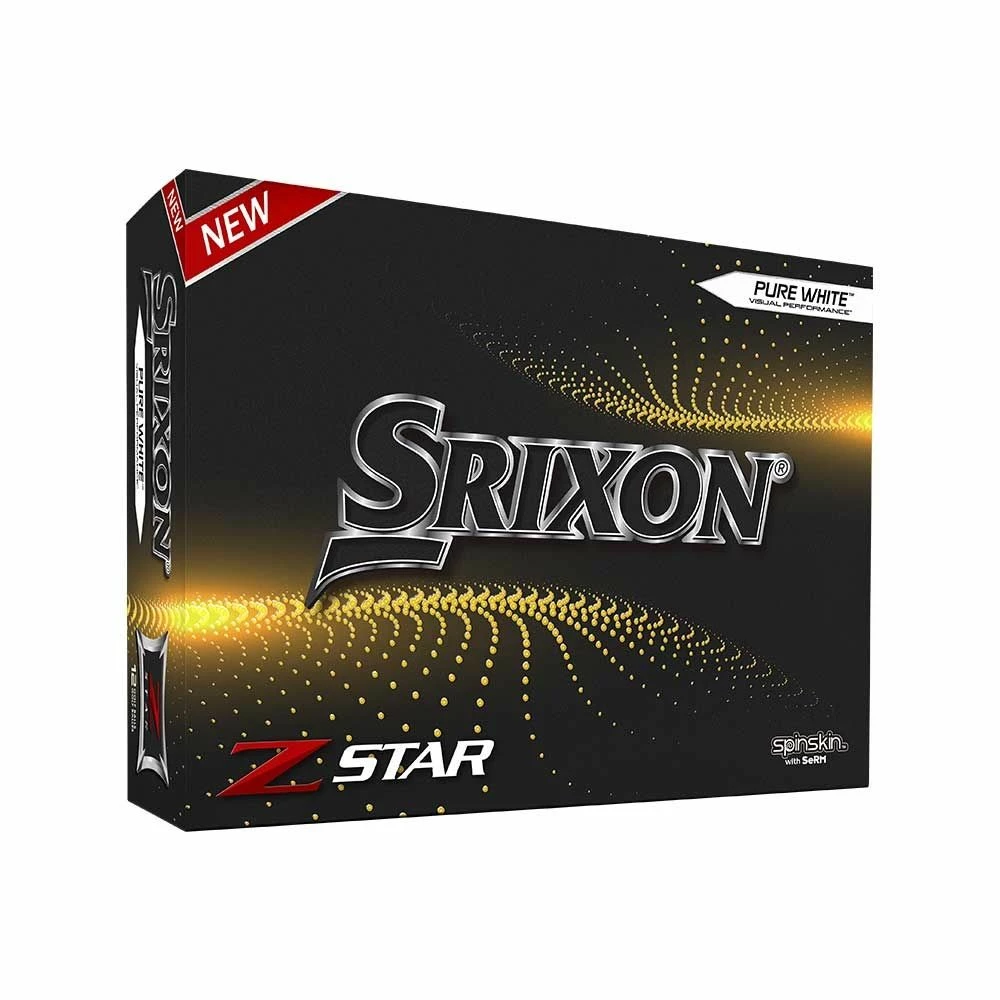 Srixon Z Star Golf Balls - White 4 Srixon Z Star Golf Balls - White - Image 2
